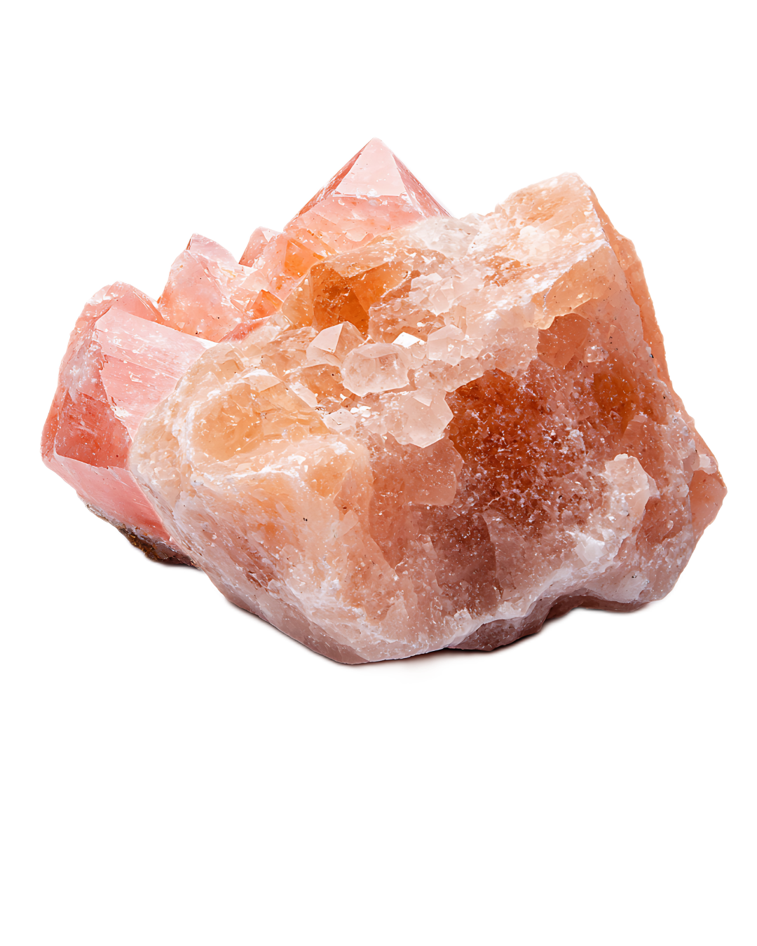 Himalayan pink halite crystal